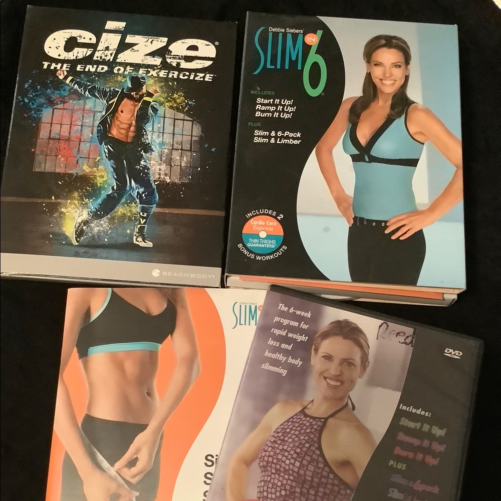 3 Beach Body DVD’s